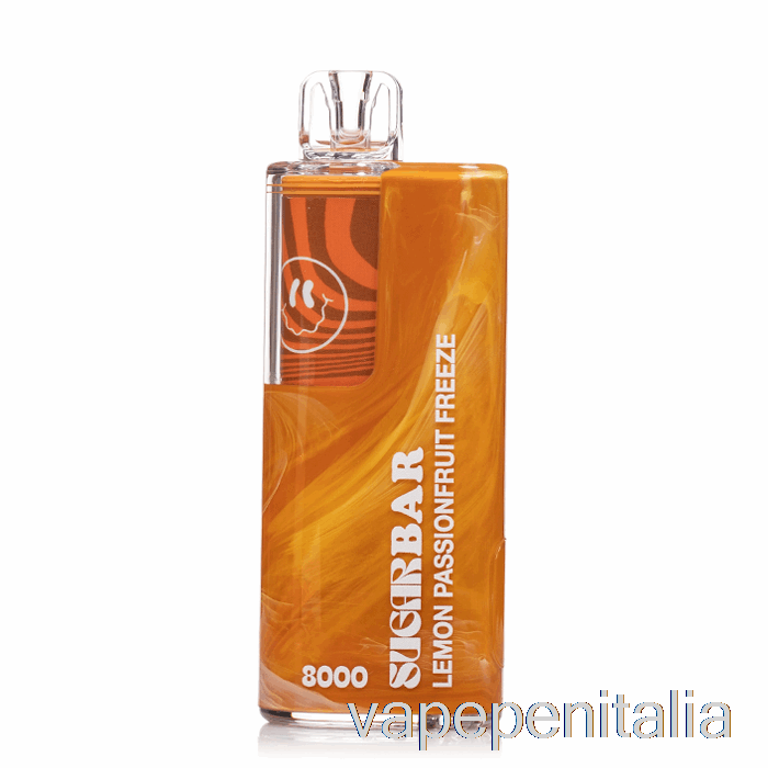 Penna Vape Barretta Di Zucchero Sb8000 Gelo Frutto Della Passione Al Limone Usa E Getta
